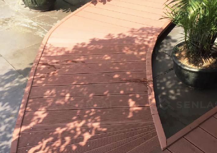 WPC decking color option
