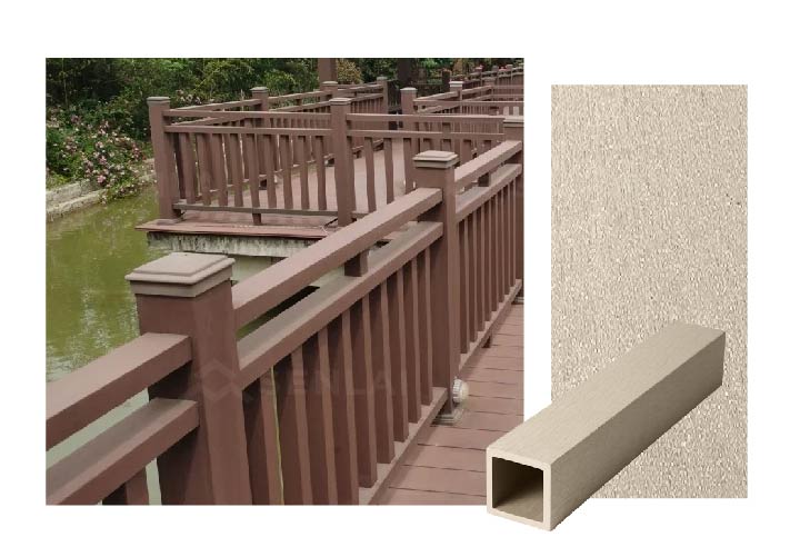 WPC decking color option