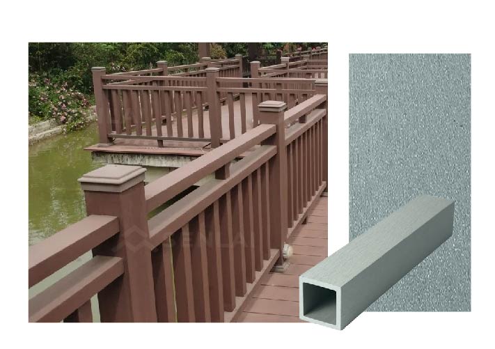 WPC decking color option